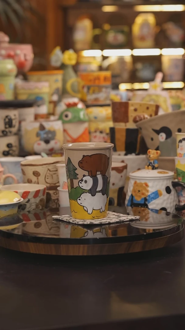 景德镇釉下彩绘设计师款式陶瓷