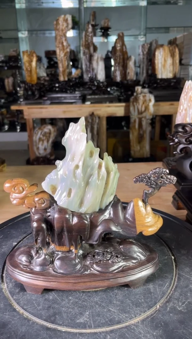 【闪购商品】硅化玉珠宝奇石未镶嵌1