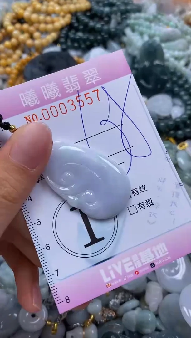 翡翠未镶嵌颈饰闪购0003557