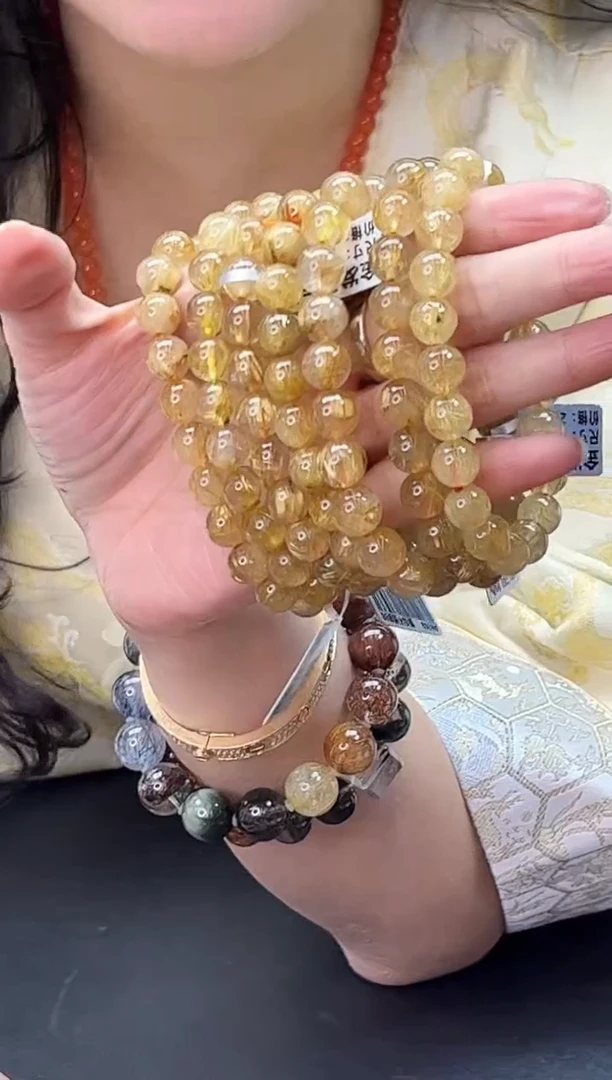 【闪购商品】水晶手串未镶嵌9mm多样性发一