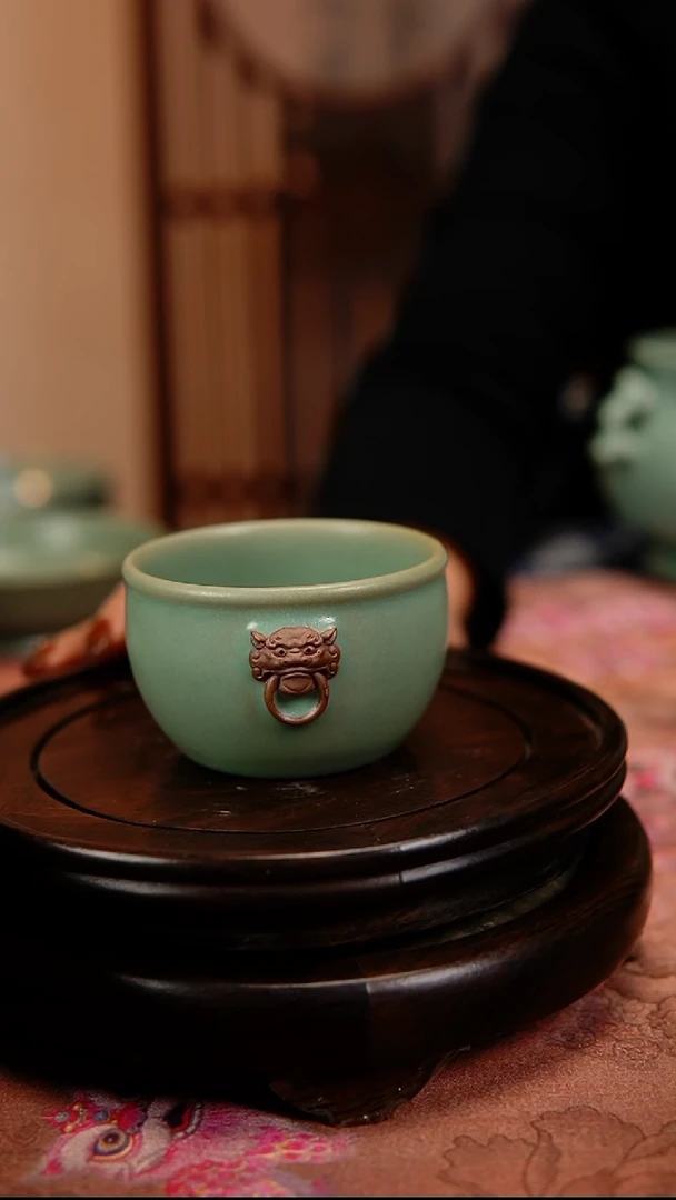 瓷片汝州原产地原矿釉汝瓷