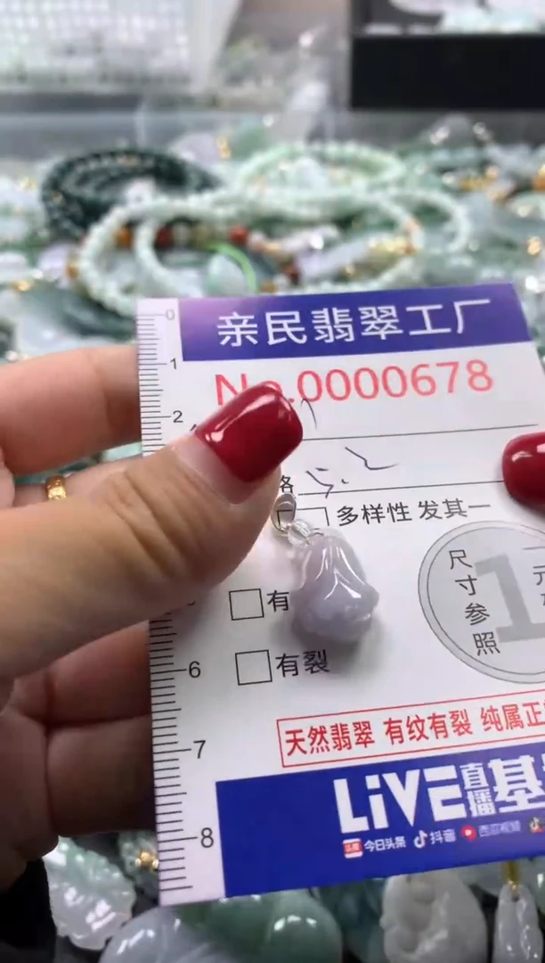 吊坠(不含链)未镶嵌翡翠678