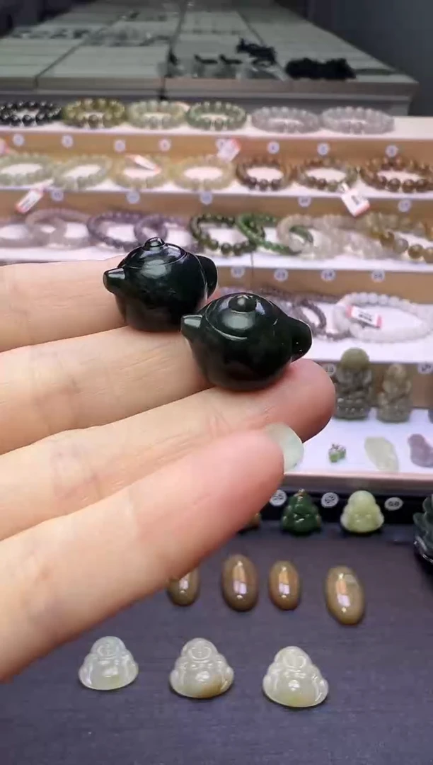 颈饰未镶嵌和田玉243号链接两个15米