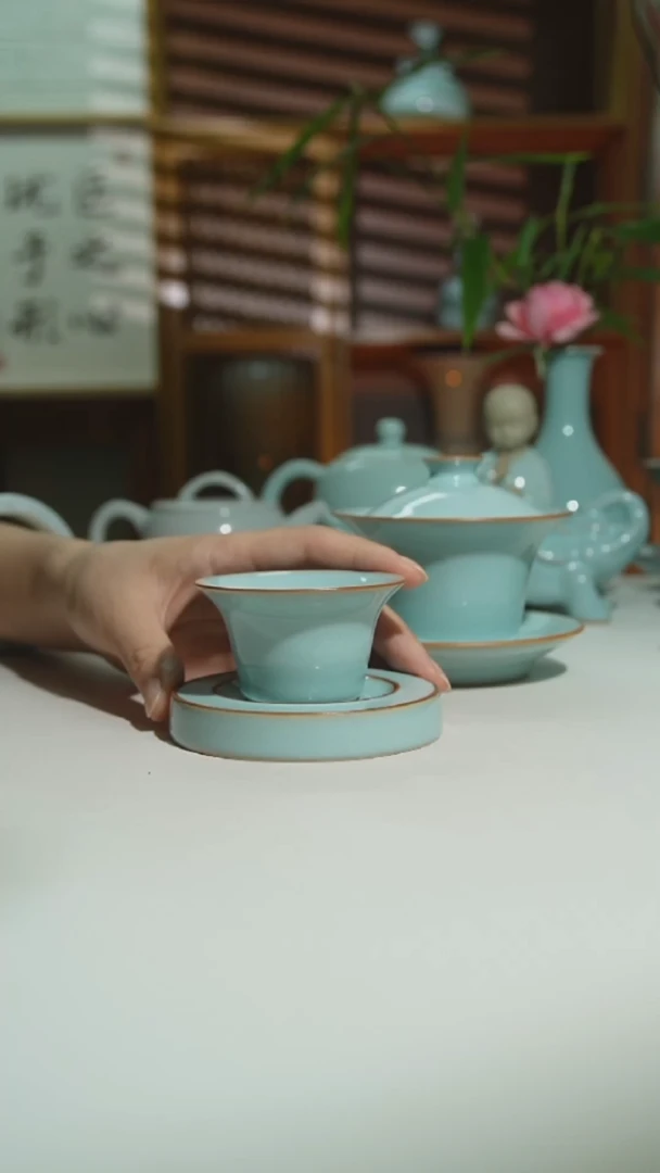 天青珑匠马蹄杯加垫一级