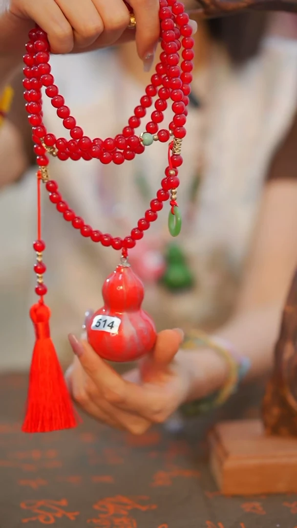 514非遗漆手艺工天然葫芦文玩福禄