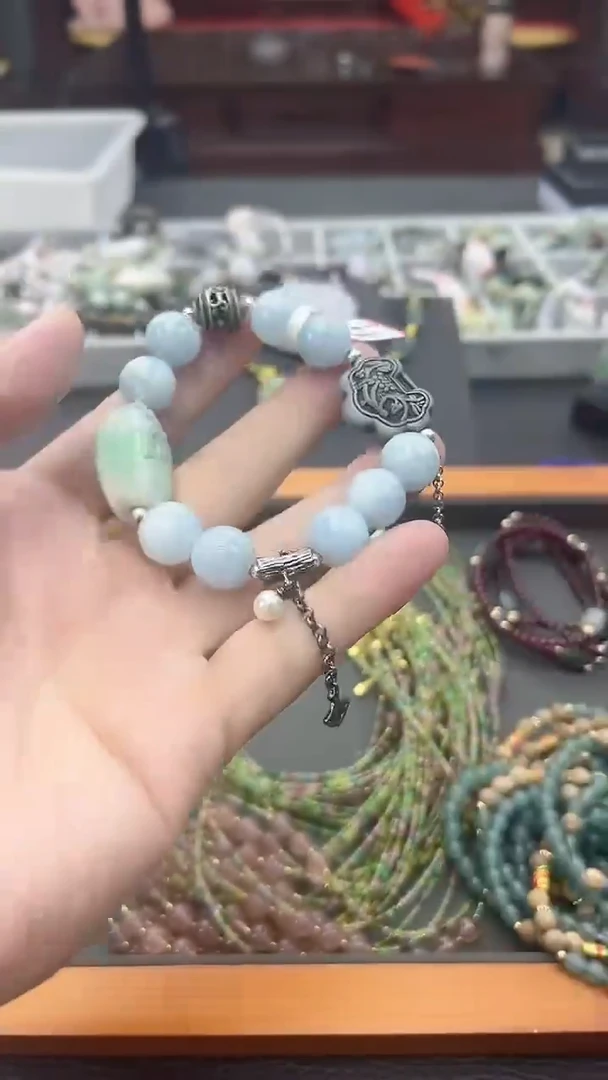 颈饰未镶嵌翡翠翡翠手链