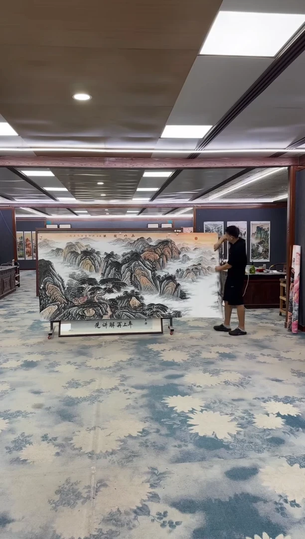 国画Z王红兵-山水国画-大丈二