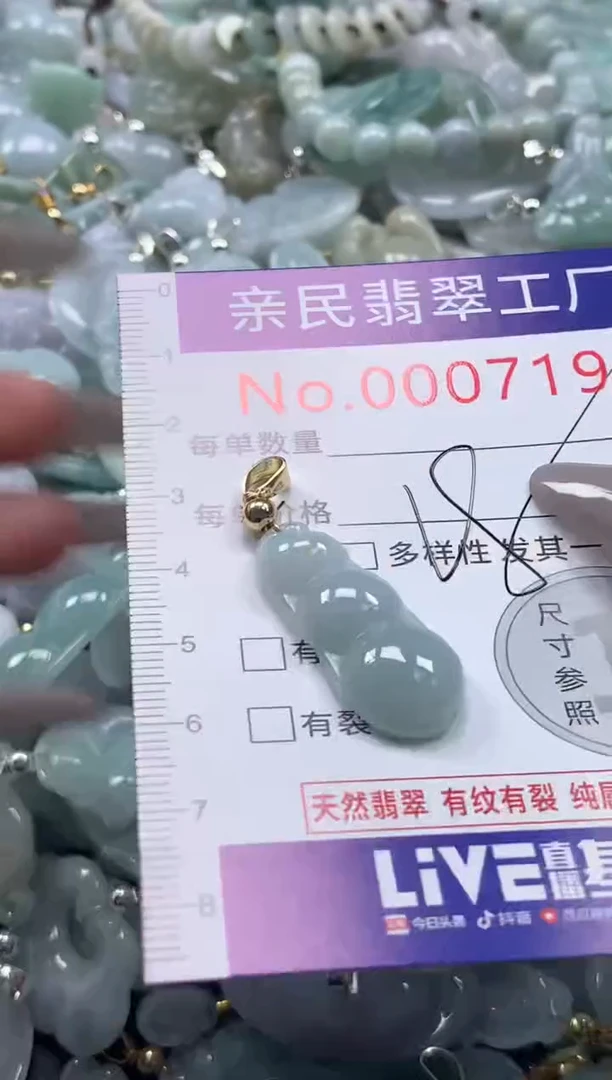 颈饰未镶嵌翡翠7197