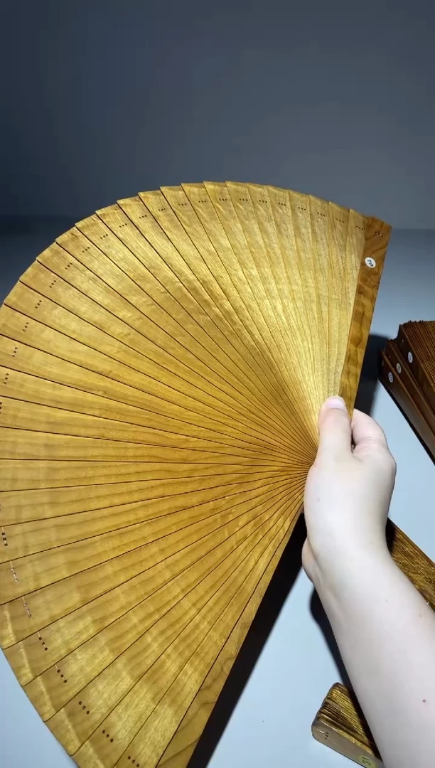 金丝楠用****026cm金丝楠木小叶桢楠扇718