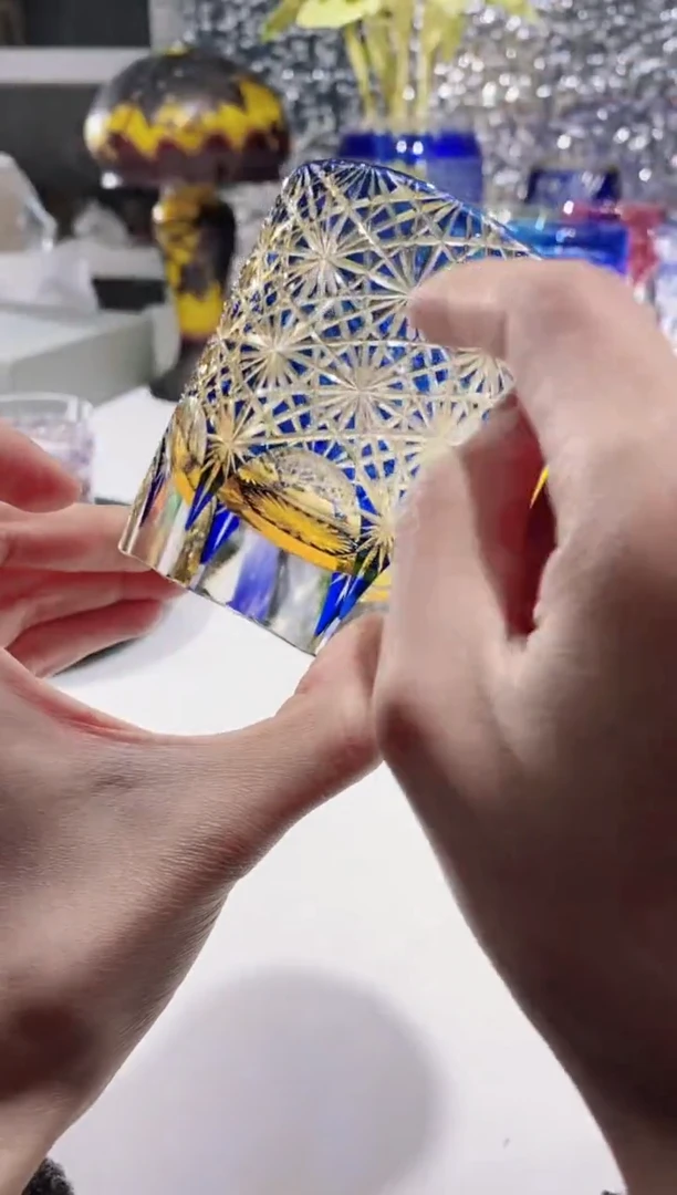 【闪购商品】水晶玻璃无手柄款小金橘微瑕