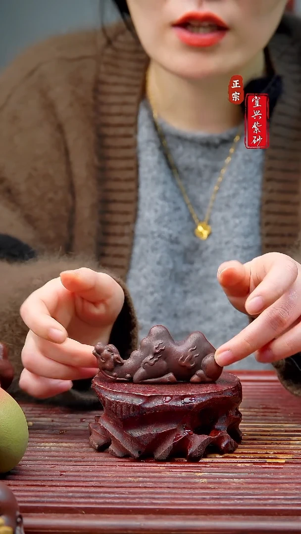 紫砂茶宠宜兴紫砂摆件