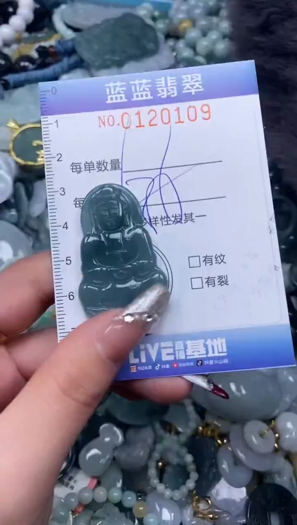 【闪购商品】翡翠颈饰未镶嵌闪购0120109多样性发其一