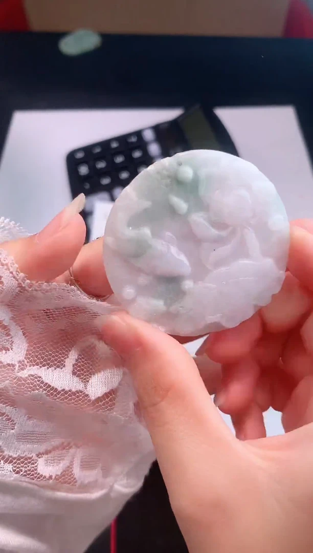 颈饰未镶嵌翡翠0芹0翡翠珠宝723