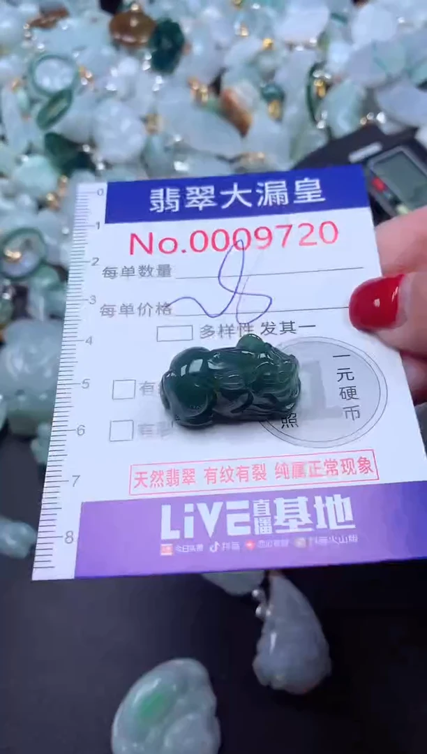 颈饰未镶嵌翡翠9720