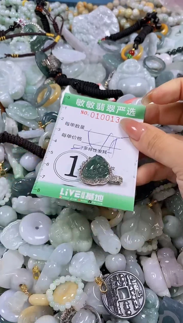 【闪购商品】翡翠颈饰未镶嵌闪购0100134多样性发其一