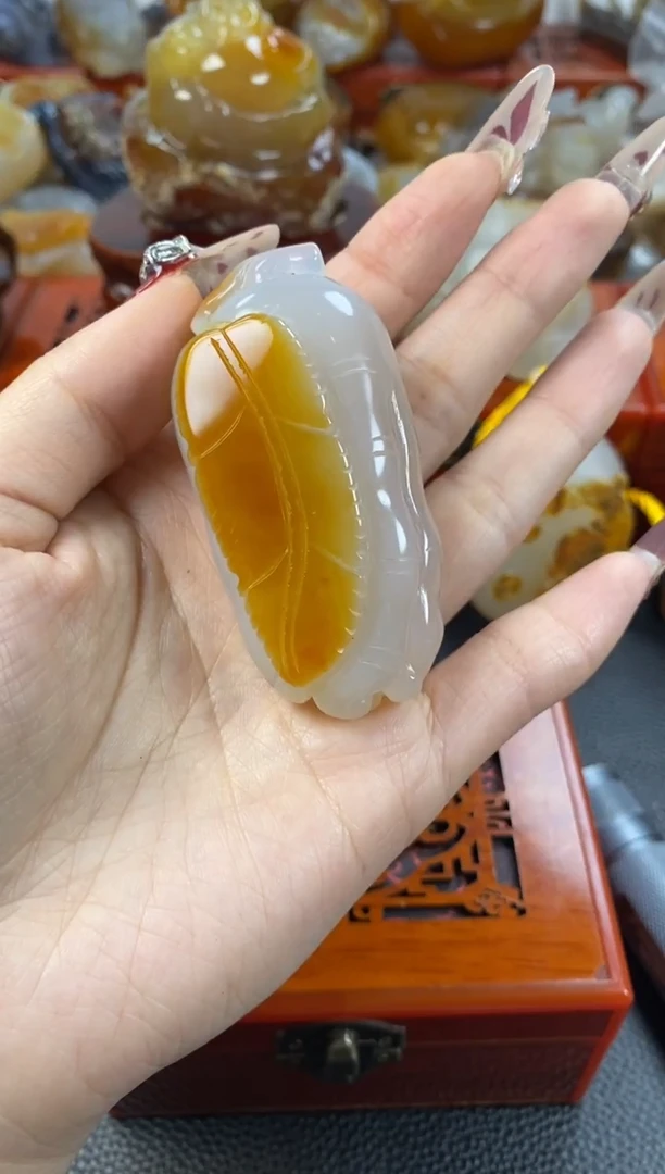 【闪购商品】玛瑙/玉髓手把未镶嵌1