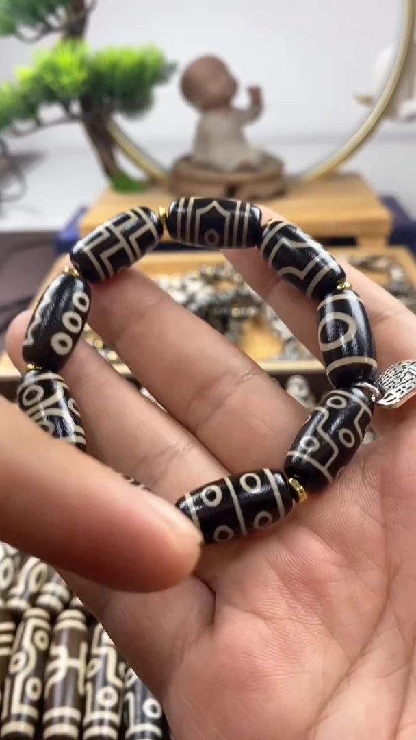 玛瑙/玉髓散珠天珠