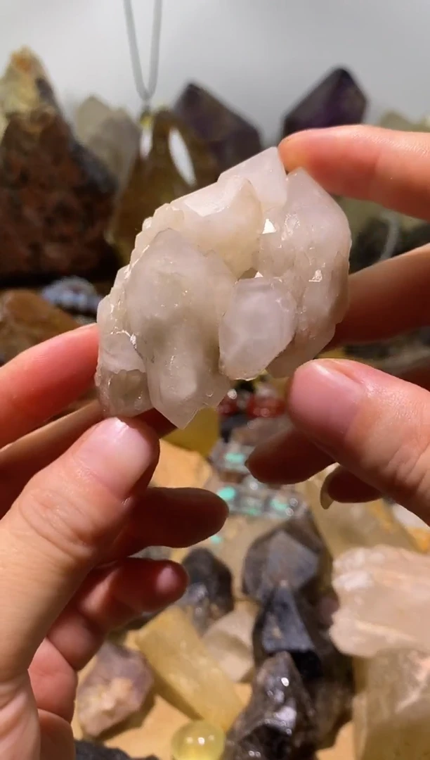 水晶珠宝半成品未镶嵌1号菠萝城堡