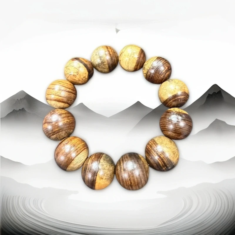 A528印度尼西亚沉香木串20mm