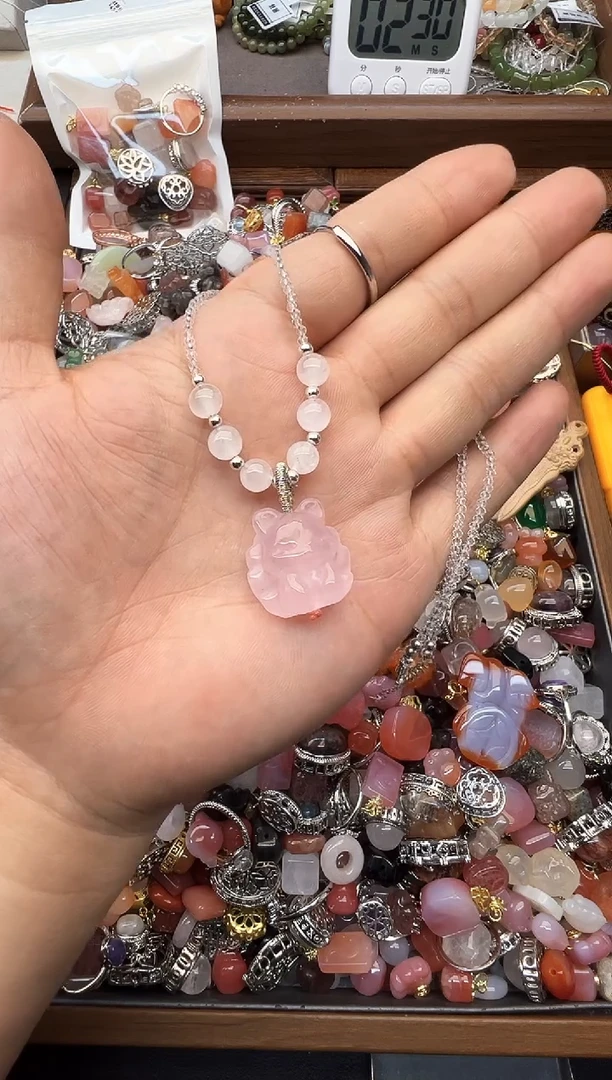 颈饰未镶嵌水晶125668