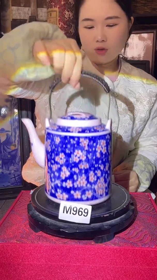 摆件陶景德镇陶瓷摆件M969