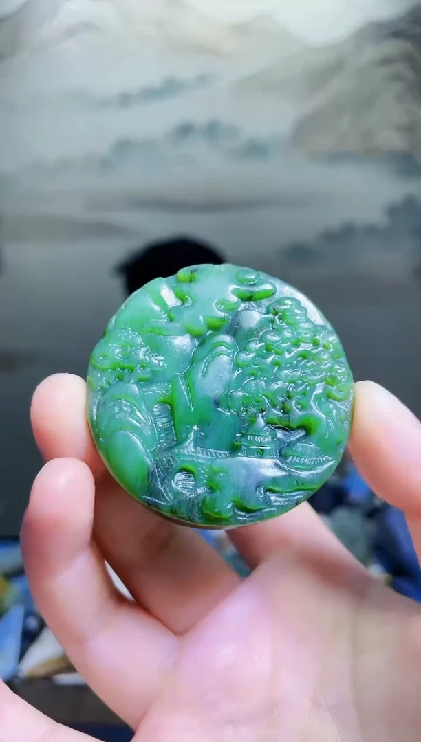 颈饰未镶嵌和田玉1