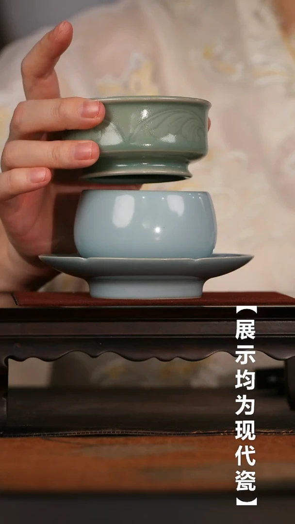 栗子严选茶器好物@@汝山明套组