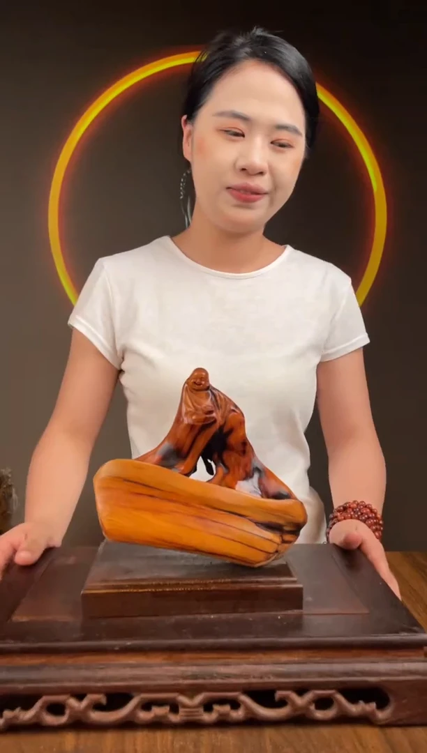 柏木（崖柏）手工摆件,先抢先得! 编号:251