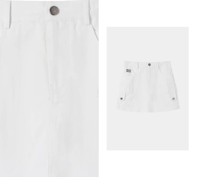 【澳门港正品】 夏季简约时尚百搭牛仔短裙W61091