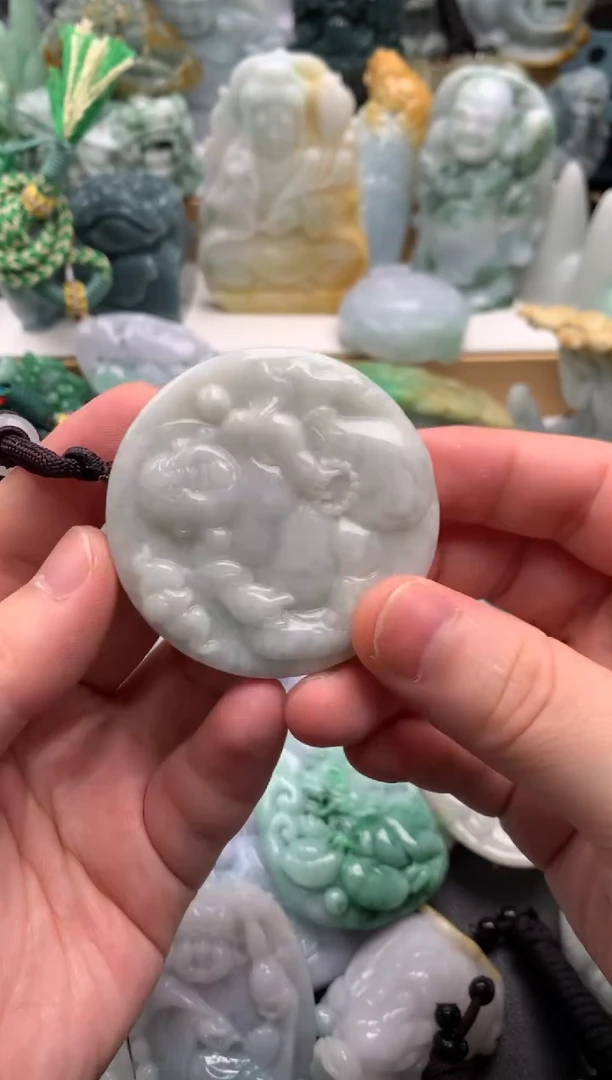 吊坠(不含链)未镶嵌翡翠1