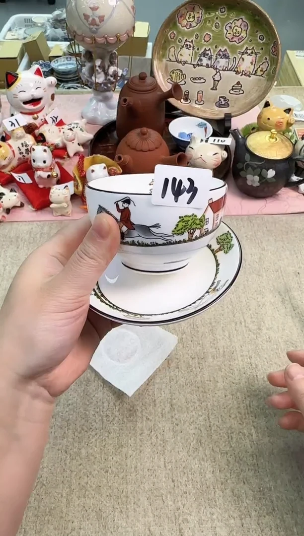 瓷片辰辰的瓷器好看到爆