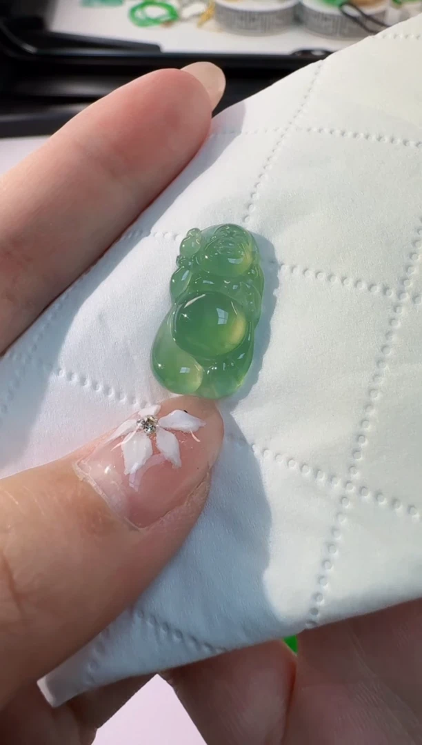 颈饰未镶嵌翡翠缅甸A货翡翠