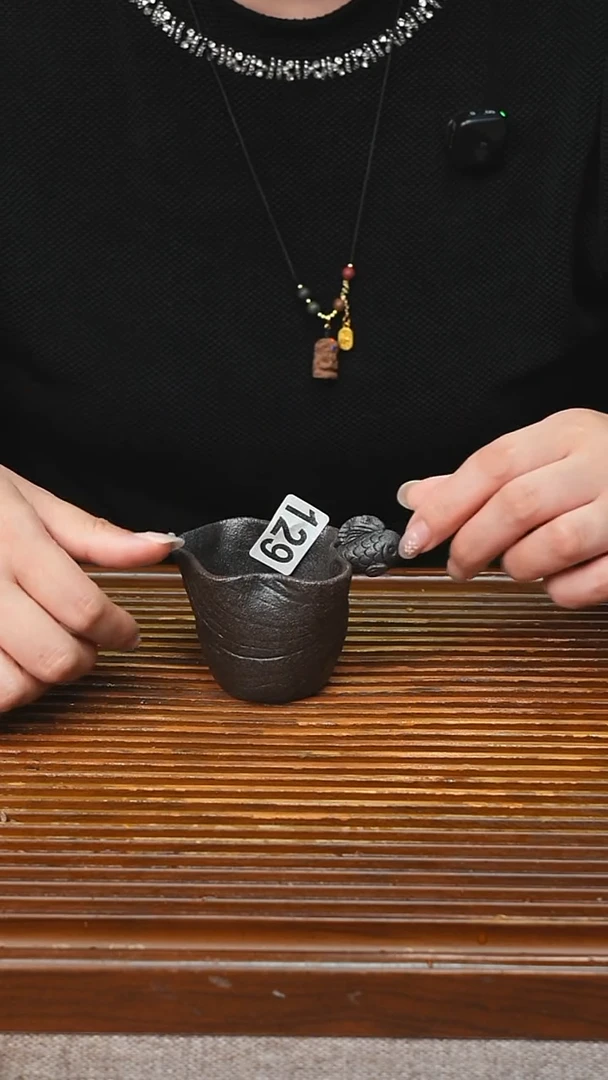 万古烧粗陶手工茶具