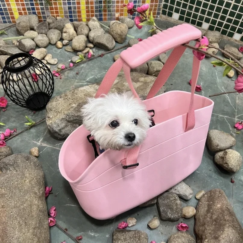 2025新款时尚户外宠物包百搭EVA洞洞包菜篮子防水运动休闲背包