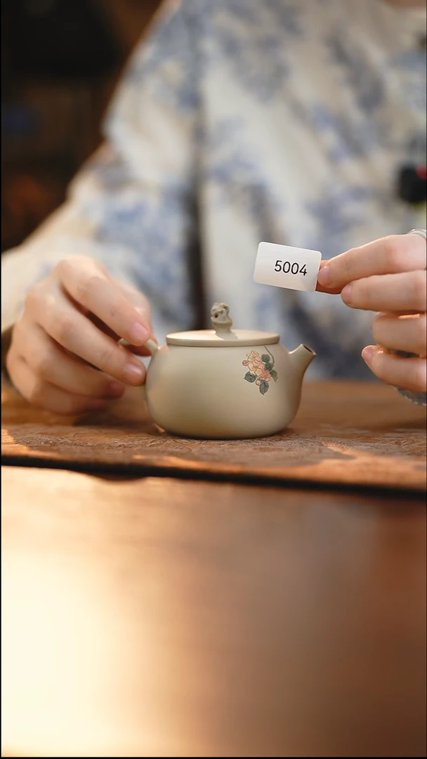 雲梦茶器紫陶茶壶5004