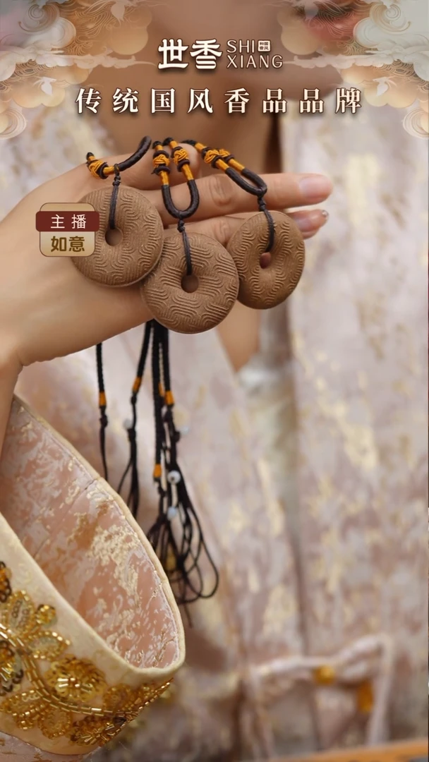 泥塑平安扣梦觉项链