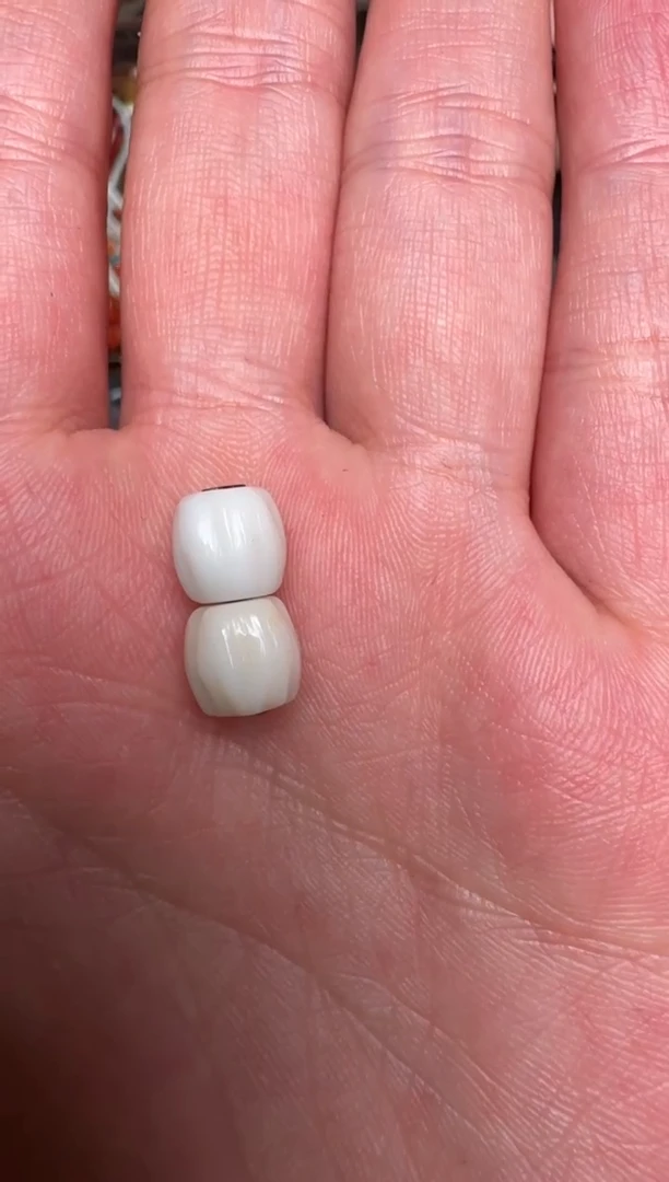 【闪购商品】贝壳其他雕刻配饰一对