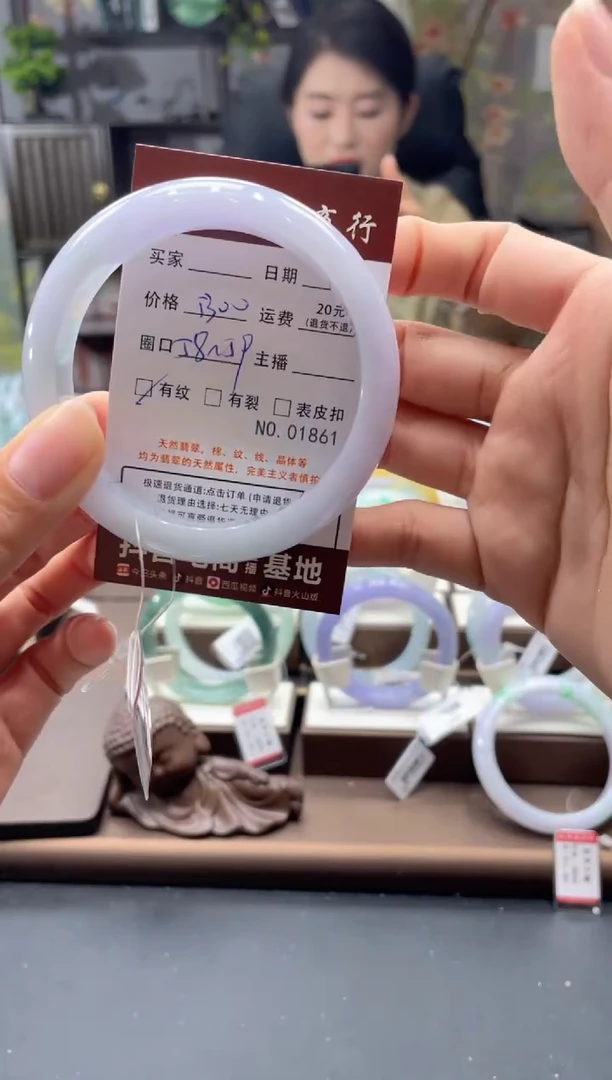 未镶嵌手镯翡翠01861****