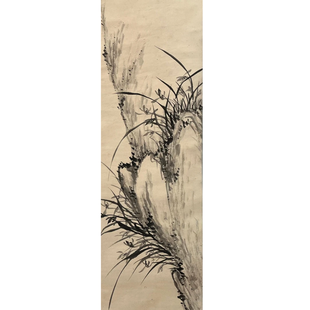 【辽拍】V240204-1-62《兰花》（3.4平尺)  立轴 DD31