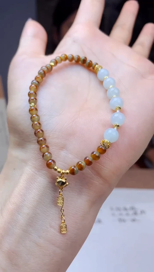 未镶嵌手串翡翠手串