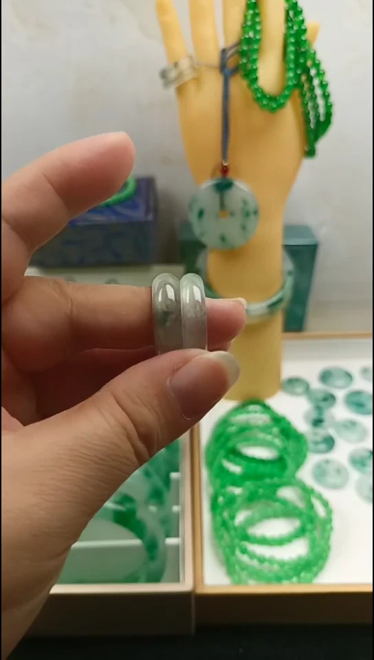 玛瑙/玉髓戒指未镶嵌戒指