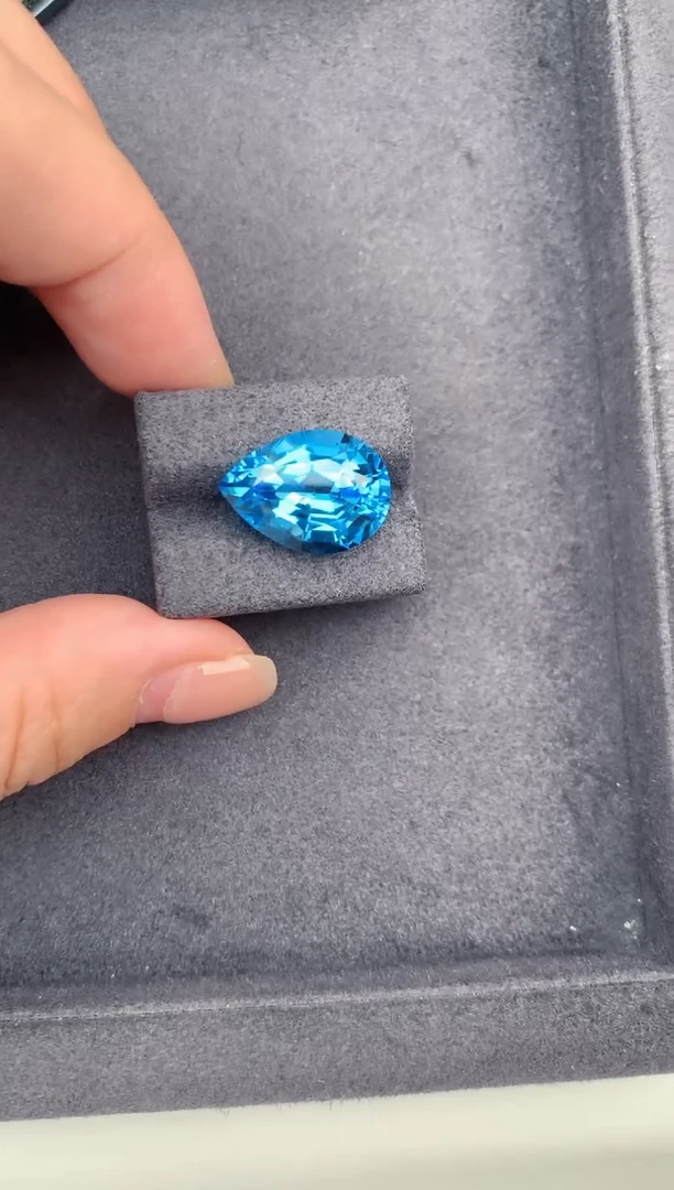 托帕石裸石14.1ct托帕石  GF 定制