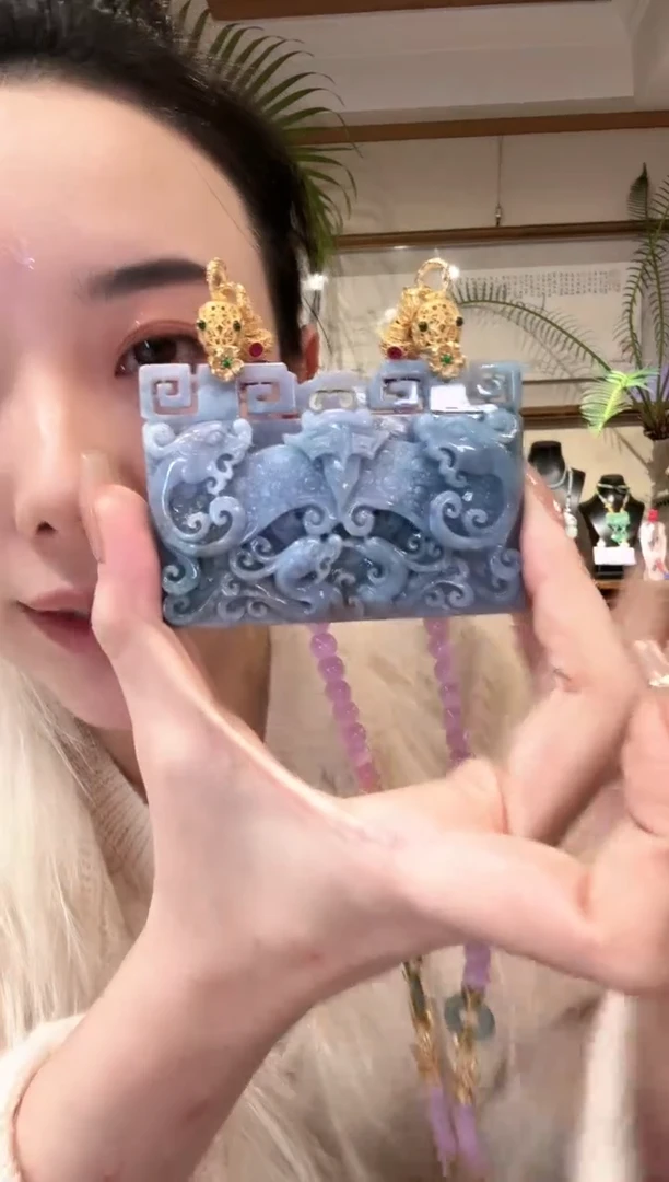 【闪购商品】翡翠颈饰未镶嵌国风