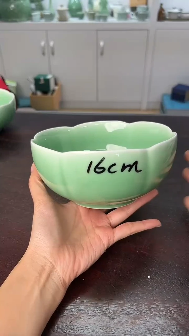 龙泉云间青瓷小米茶器
