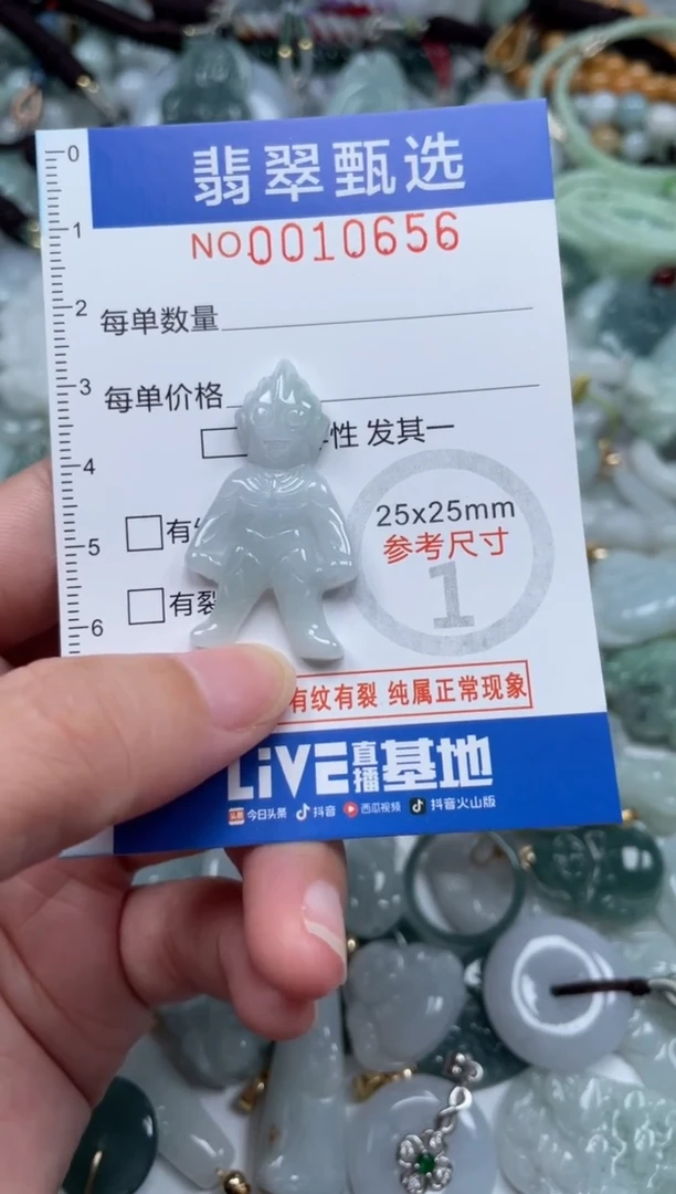 颈饰未镶嵌翡翠10656
