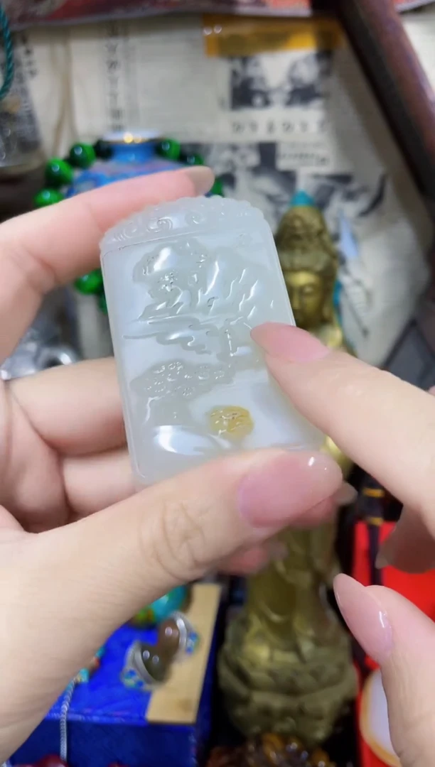 和田玉未镶嵌挂件主播推荐主播推荐