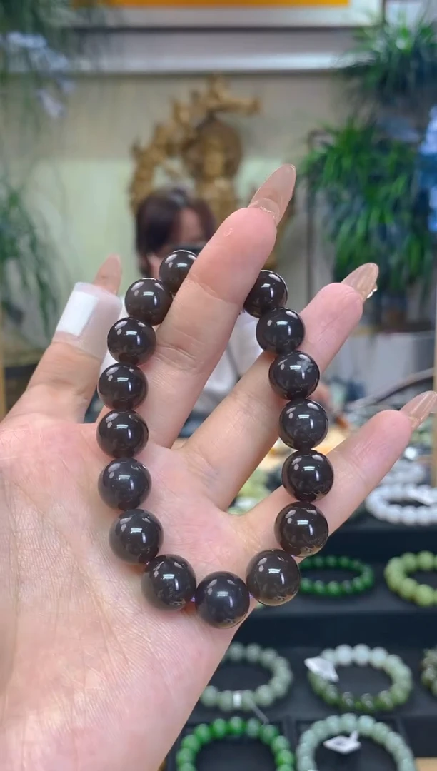 未镶嵌手串和田玉卡12