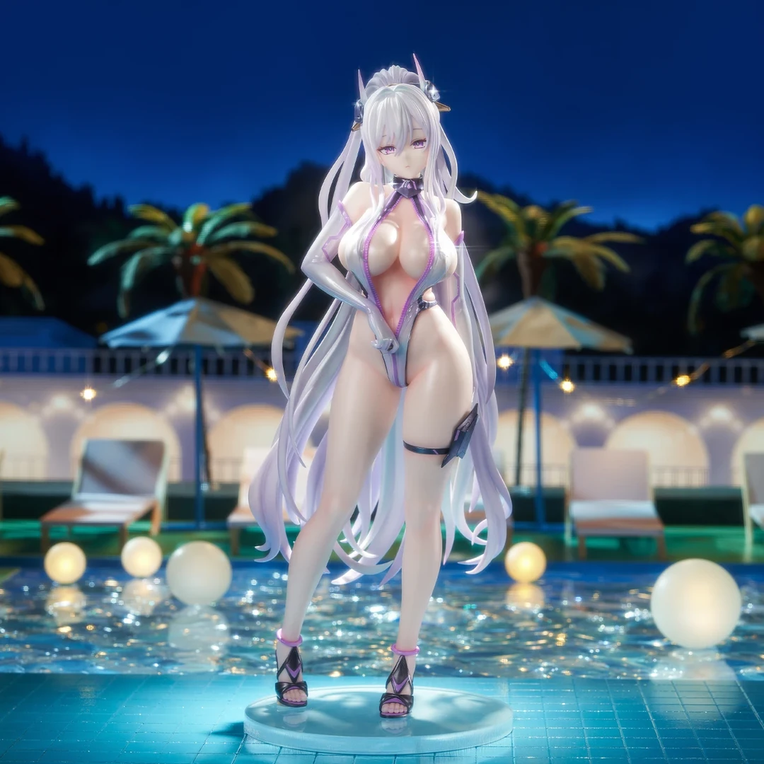 【bilibili】碧蓝航线 奇尔沙治 Nightpool 1/6 比例手办