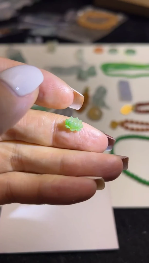 未镶嵌定制翡翠无鉴赏期/冲单/99+10-zl190