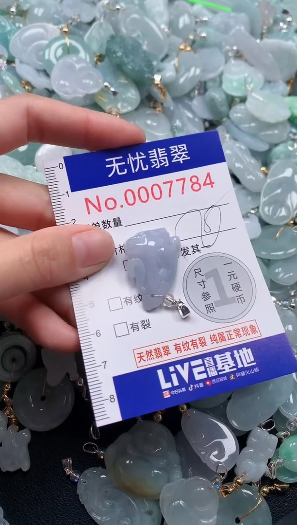 颈饰未镶嵌翡翠7784